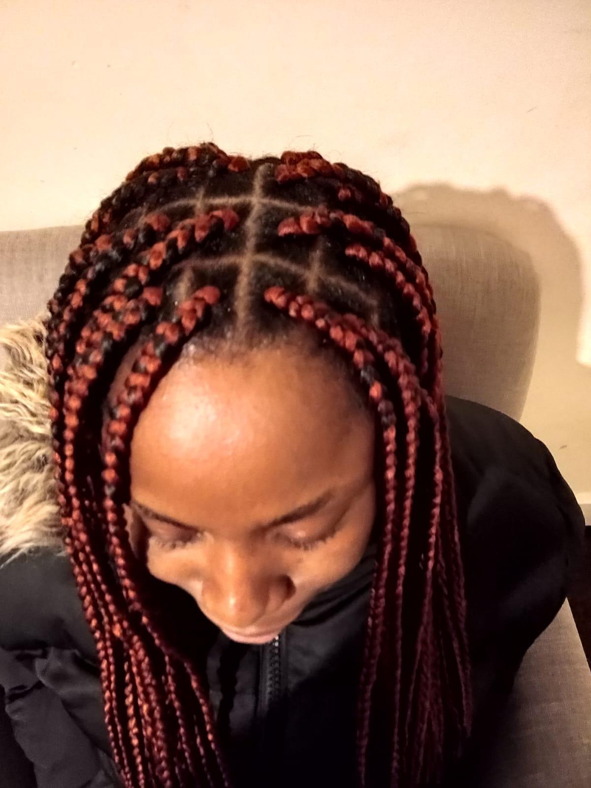 Box braids by Style Deluxe